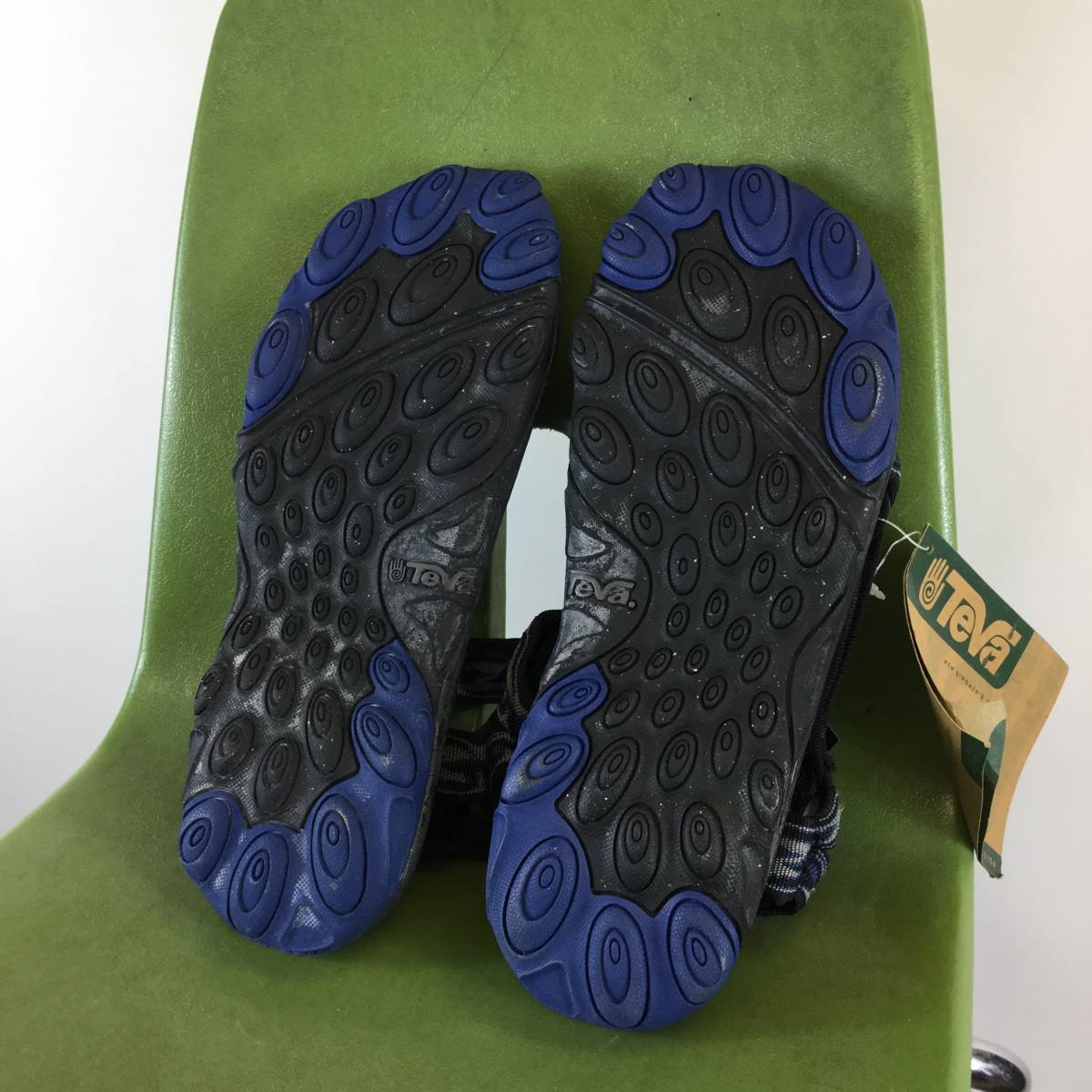 00s デッドストック Teva テバ アウトドアサンダル ブラック US9 27cm