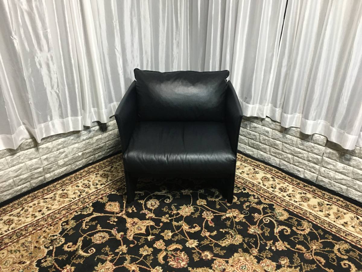 40 割引 上品 Cassina カッシーナ 403 1p Tilbury ティルブリー 1人 掛け ソファ 革 レザー マリオ ベリーニ ブラック 黒 参考定価約64万 ブランド デザイナー別 家具 インテリア 住まい インテリア Www Anitmimarlik Com