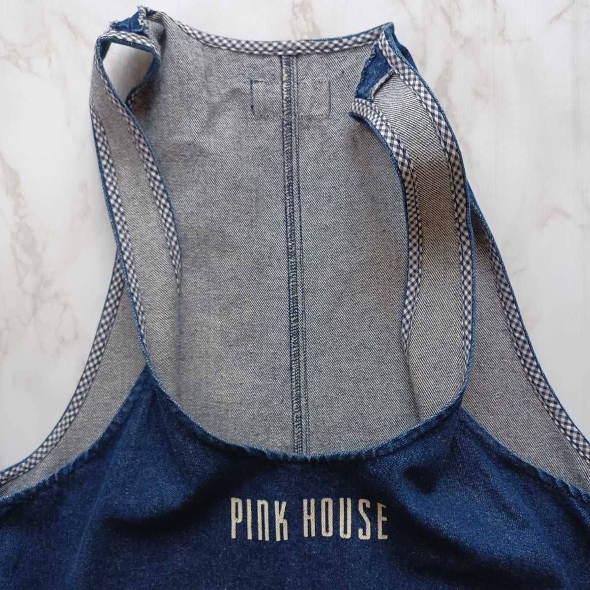 最新コレックション 超美品 ジャンパースカート ビンテージ ピンクハウス HOUSE PINK サロペット/オーバーオール