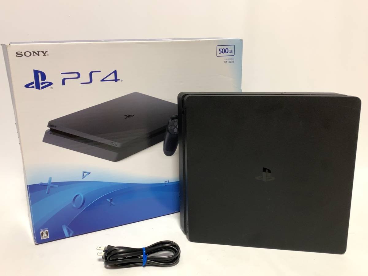 動作確認済 SONY PlayStation 4 CUH-2000 AB01 本体 ジェット