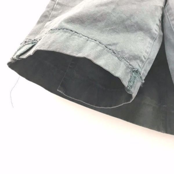 ■ FRAPBOIS フラボア ワーク スカートパンツ デニムスカート ブラック サイズ1 日本製 レディース ｃ1284K40_画像6