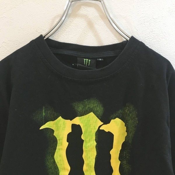 ◆お洒落な逸品◆monster energy/モンスターエナジー 半袖 Tシャツ ブラック 黒 メンズ S ON1865の画像5