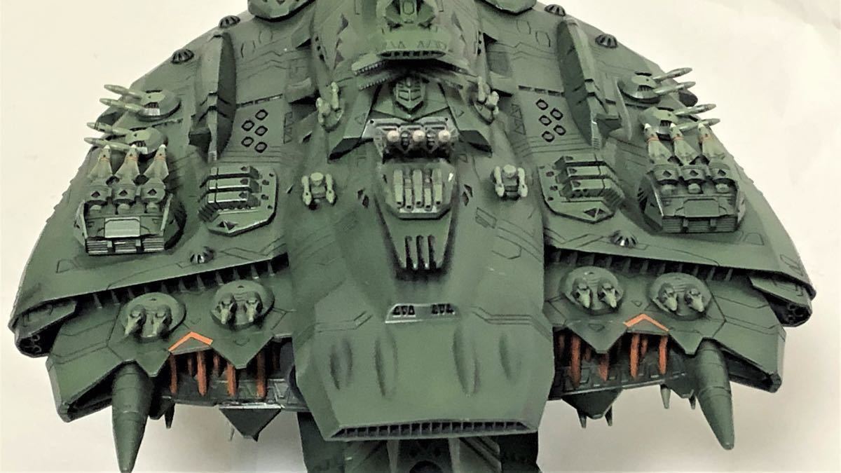 工房渕 1/1000 ガトランティス 前期ゴストーク級ミサイル戦艦 工房渕 1/1000 ガトランティス 前期ゴストーク級ミサイル戦艦