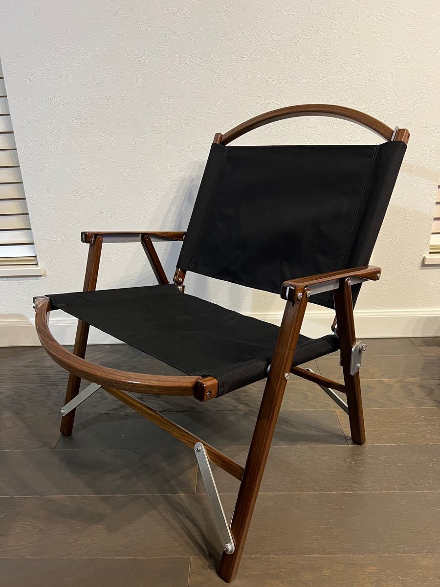 カーミットチェア ブラック ウォールナット Kermit Chair BLACK STANDARD WALNUT ウォルナット 黒