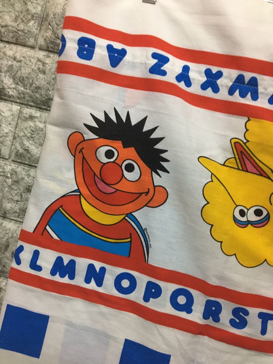 美品 USA製 Vintage ヴィンテージ SESAME STREET ピロ ケース 枕 カバー キャラ シーツ 公式 セサミ ストリート アメリカ古着 Stevens_画像3