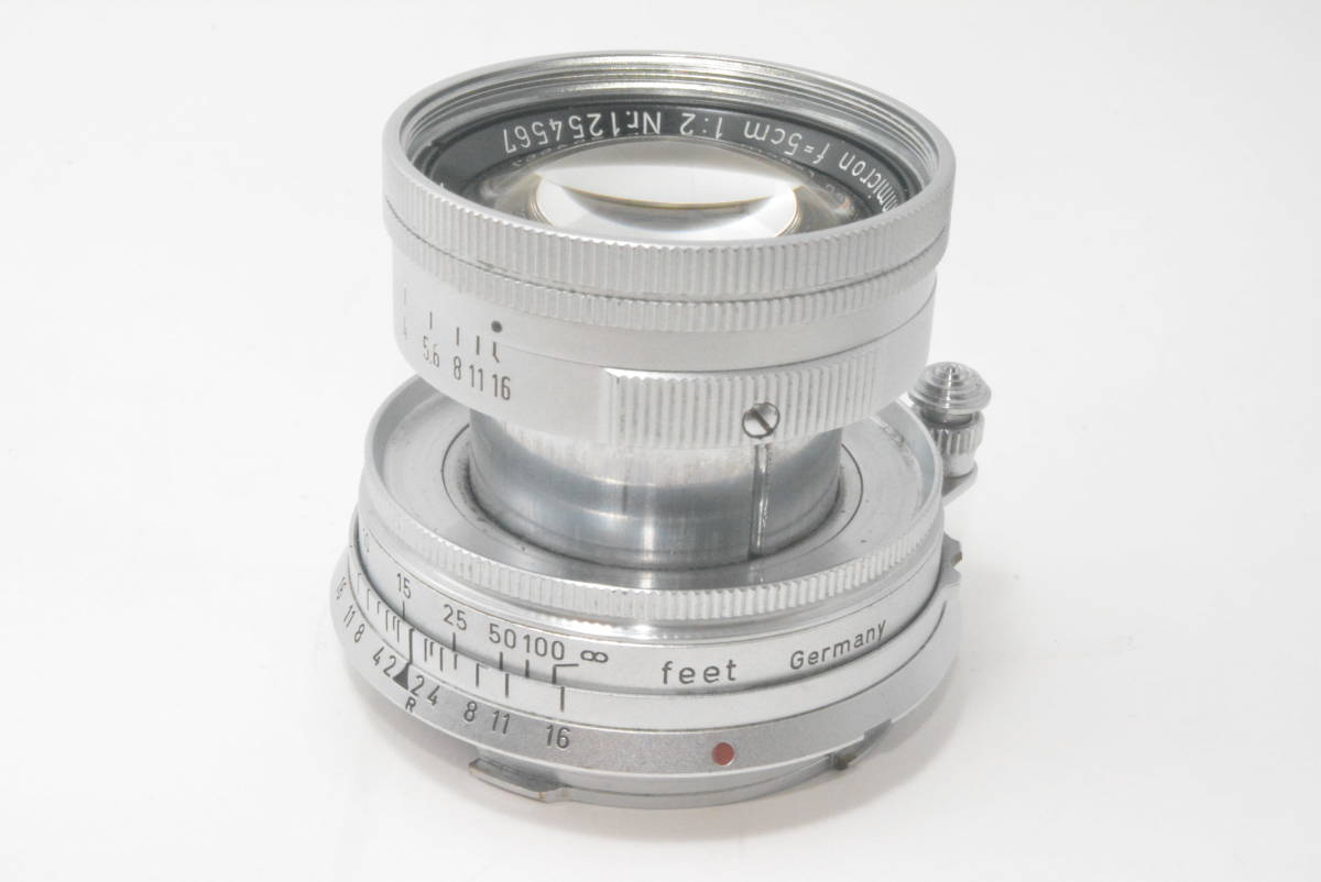 Mマウント☆良品☆ライカ LEICA SUMMICRON-M 50mm F2 沈胴式 | www