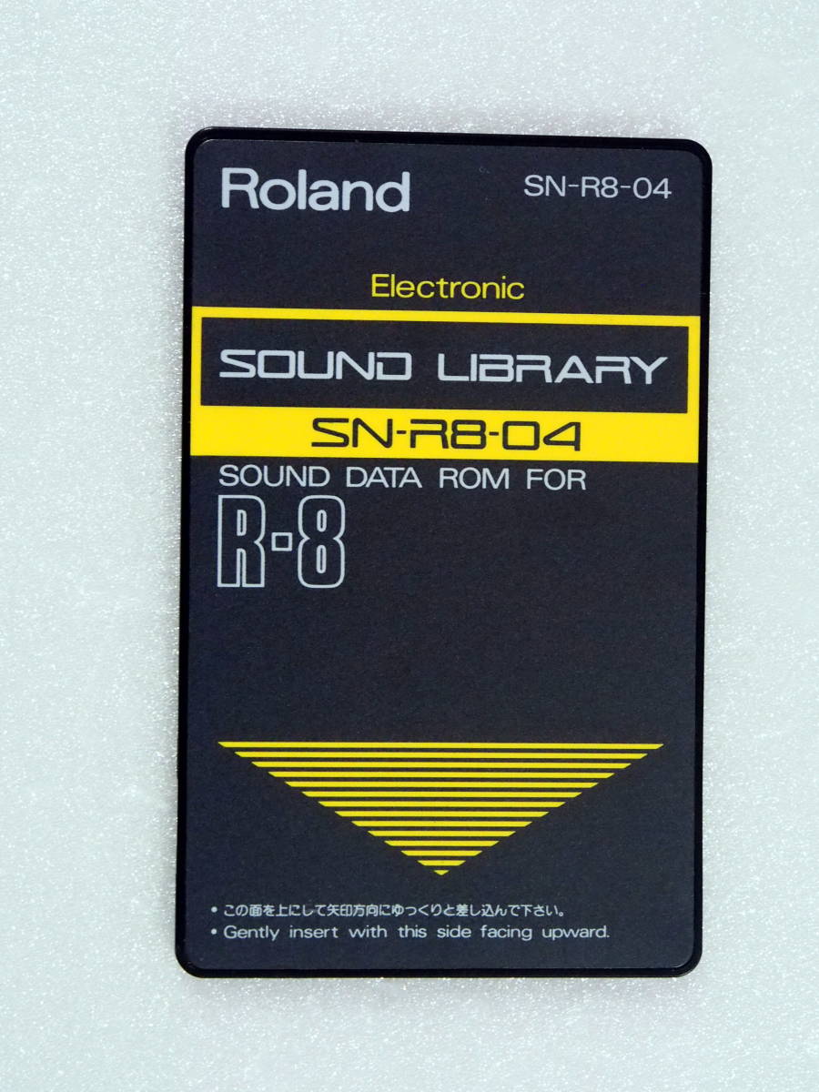ローランド サウンドライブラリー SN-R8-04 Electronic - 楽器、器材
