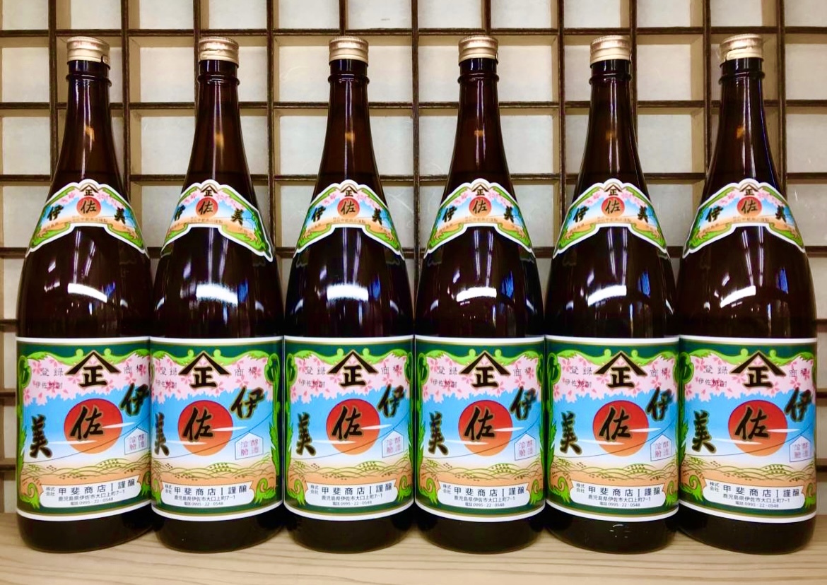 即決15950円【 伊佐美 : 芋焼酎 甲斐商店 1800ml × 6本 】新品美品