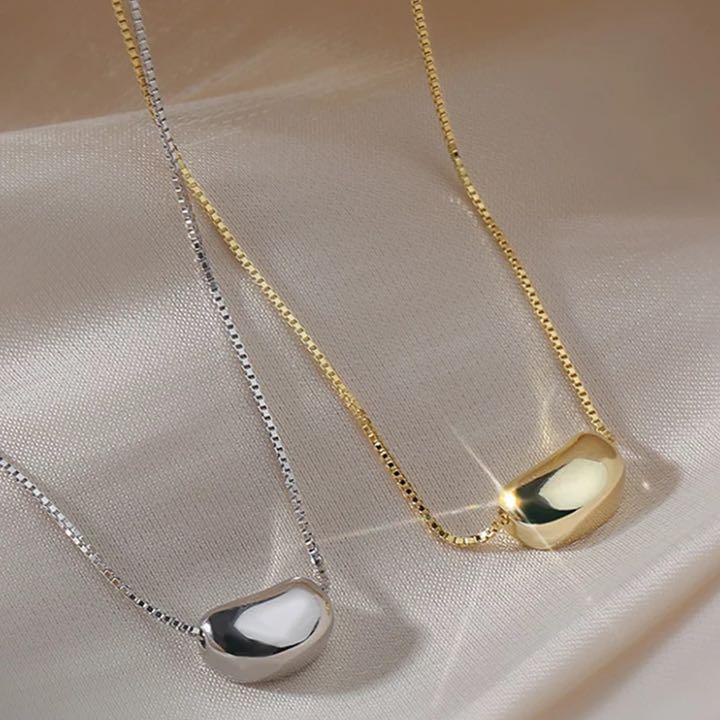  колье женский серебряный 925 простой аллергия соответствует 2 цвет Gold серебряный популярный .. новый товар 