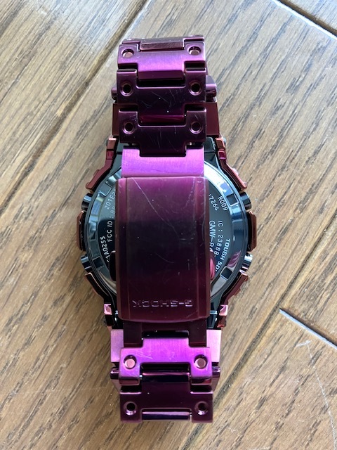 G-SHOCK GMW-B5000RD-4JF カシオ フルメタル ボルドー レッド か行