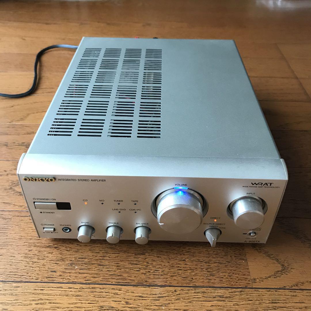 ONKYO アンプA -905TX リモコンRC-456S（ジャンク品）