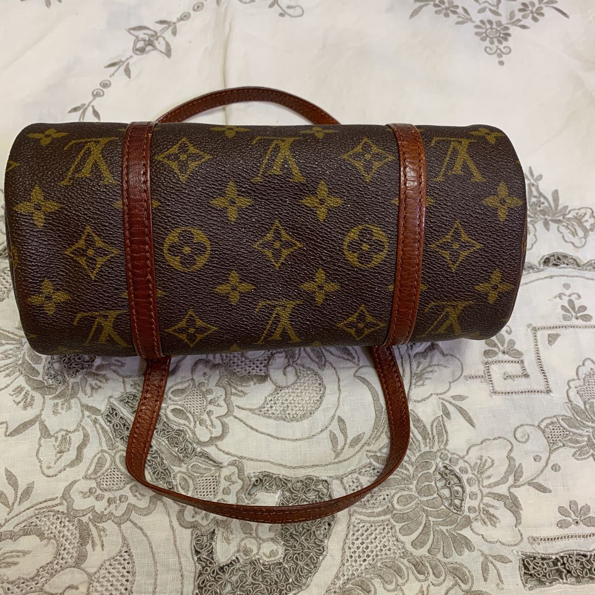 数量限定価格!! (2376)ルイヴィトン モノグラム パピヨン 筒型 LOUIS