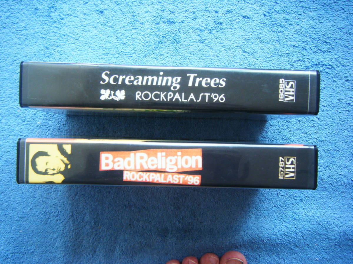 即決中古VHSビデオ2本・コレクターズ・PROSHOT? グランジ系「Bad Religion / ROCK PALAST '96」「Screaming Trees / ROCK PALAST '96」_画像3