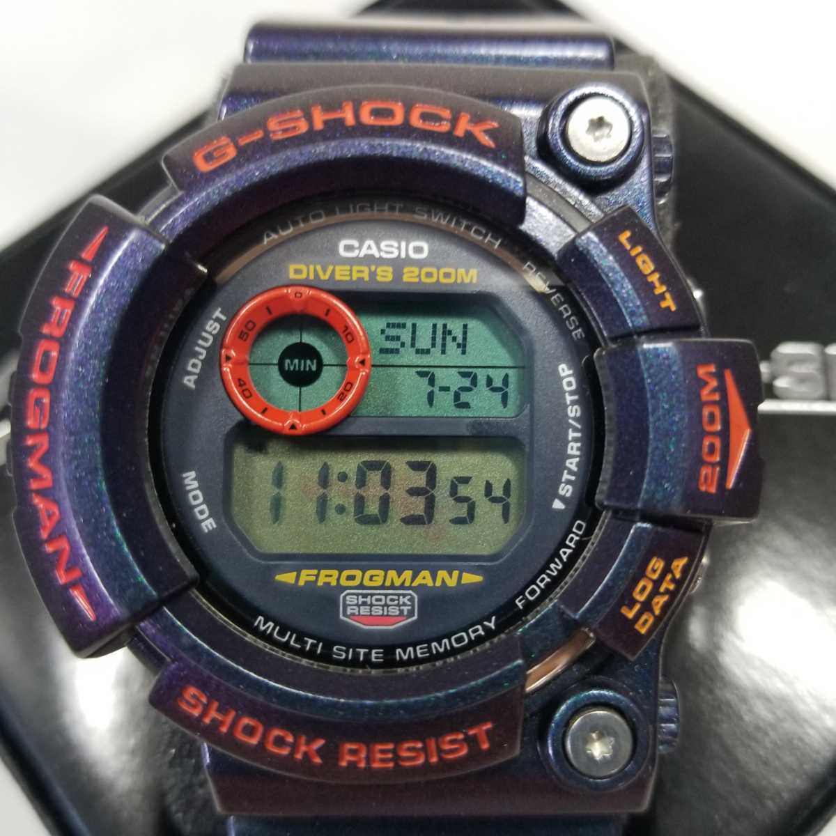 新品・未使用品】 G-SHOCK フロッグマン GW-201 毒蛙 マジョーラ-