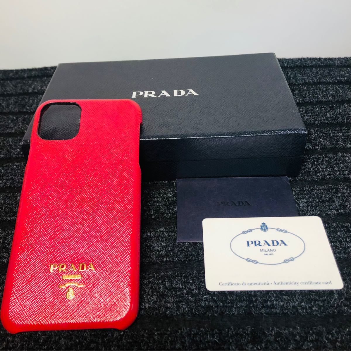 買い公式店 PRADA レザー iPhone11pro スマホケースiPhone モバイルケース/カバー