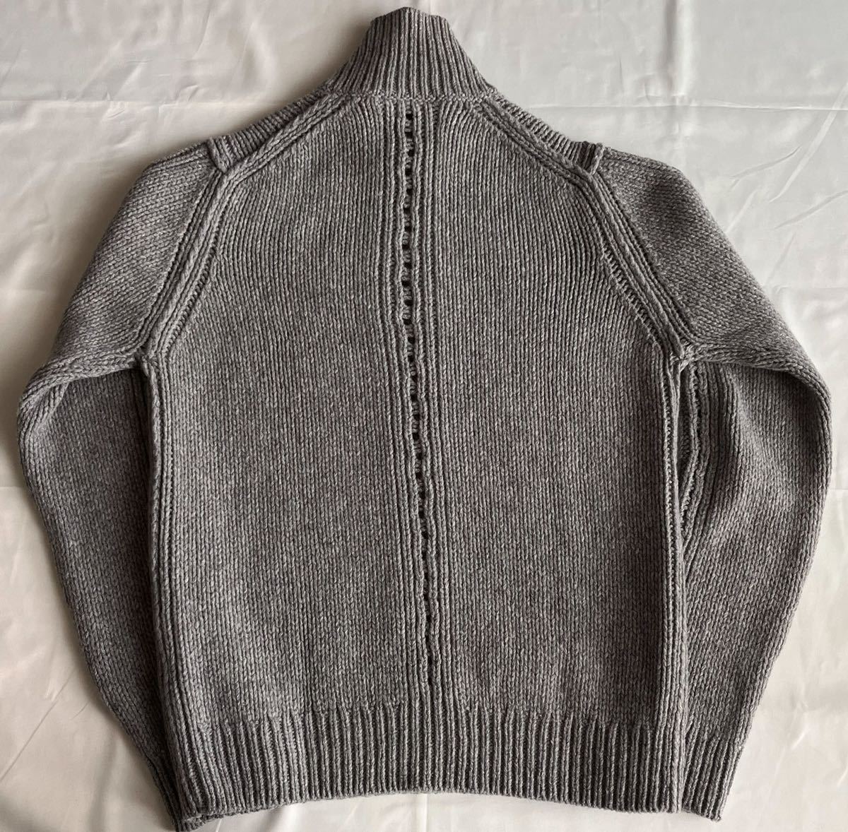 Cruciani クルチアーニ ニット 襟ネック ウール カシミヤ グレー系