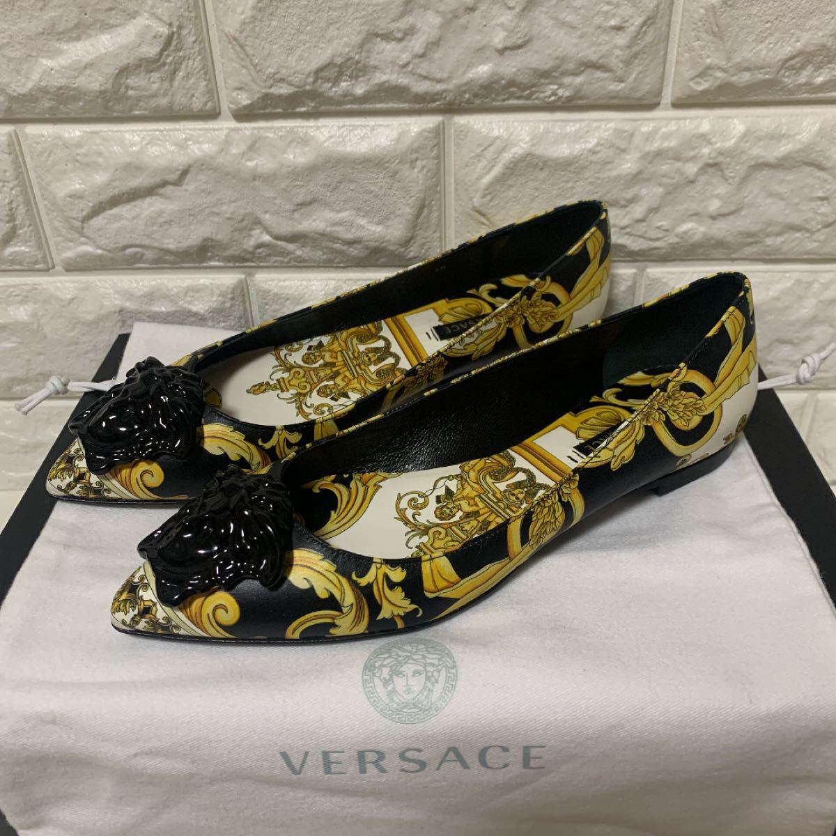 新品】VERSACE メデューサ バロック柄パンプス 23cm レディース