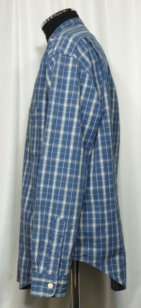 ☆リーバイス Levi's メンズ スタンドカラー 長袖 チェックシャツ 厚手コットン Lサイズ_画像3