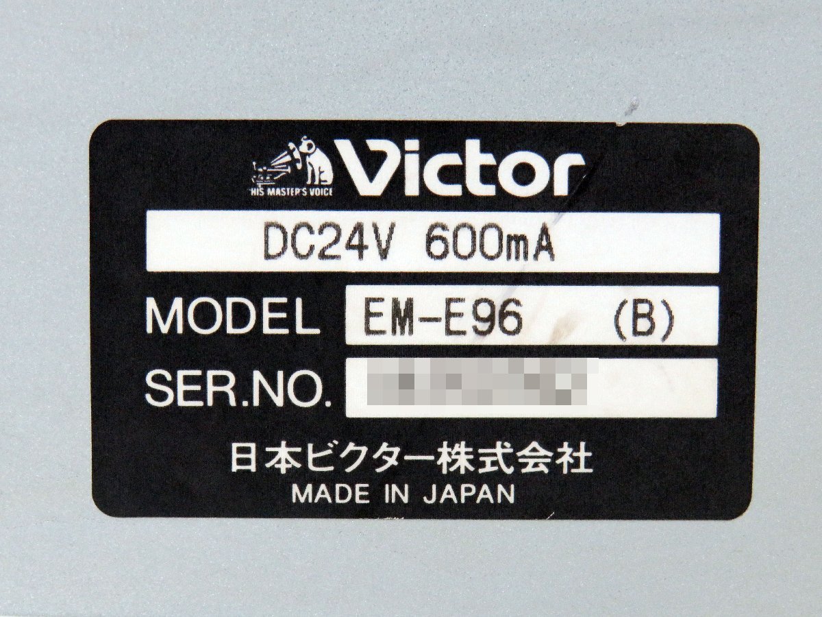 140 日本ビクター EM-E900シリーズ EM-E96 非常業務操作盤 0701-868(セキュリティ)｜売買されたオークション情報、yahooの商品情報をアーカイブ公開 - オークファン