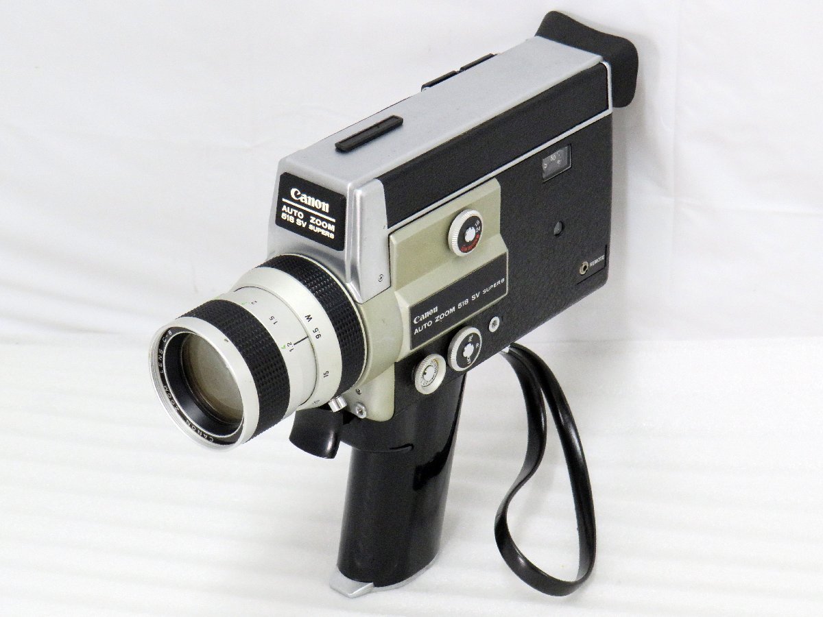 いただいて ヤフオク! ビデオカメラ AUTO ZOOM518 VS - キヤノン Canon