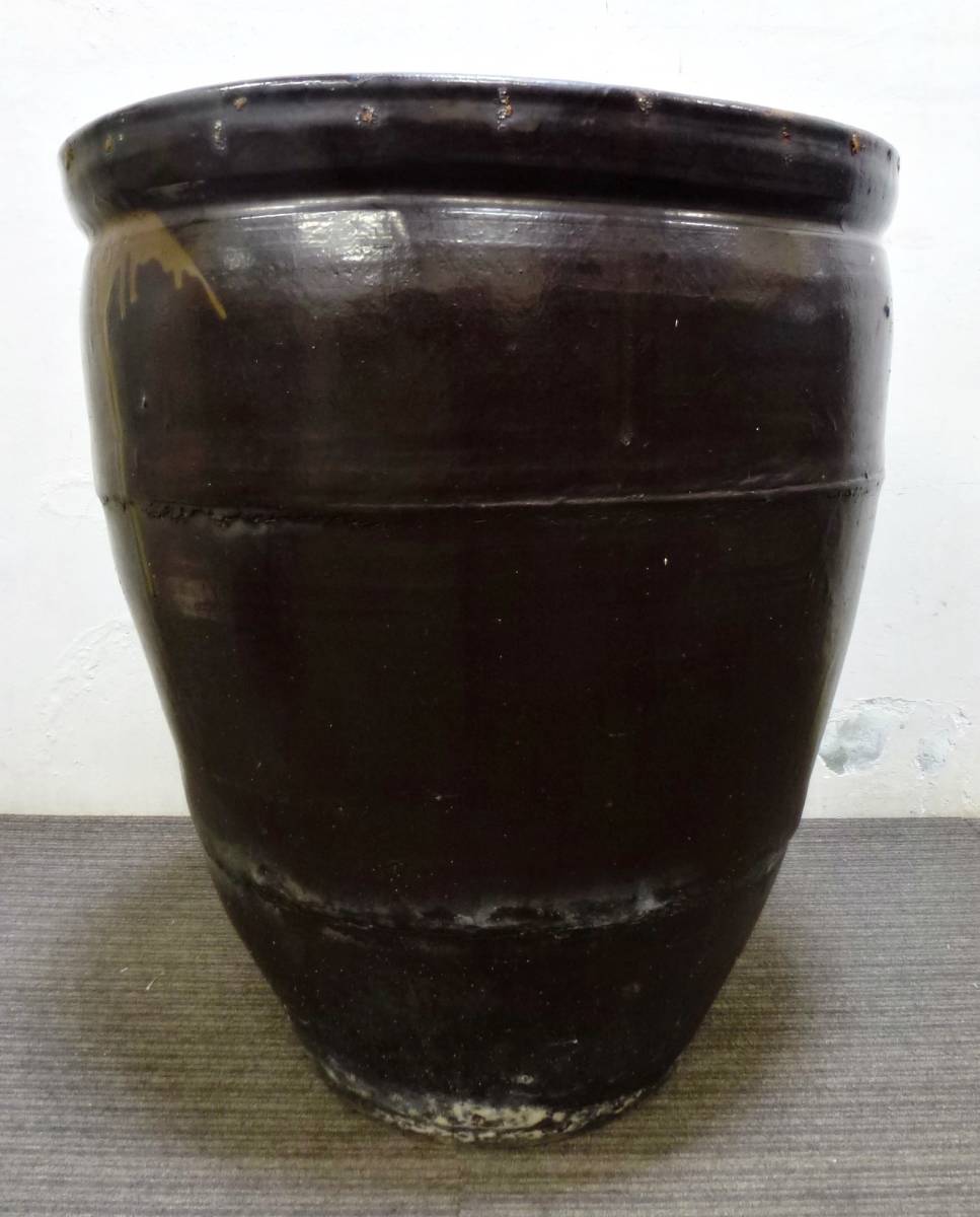 傘立て 花器 陶器鉢 水瓶 アンティーク