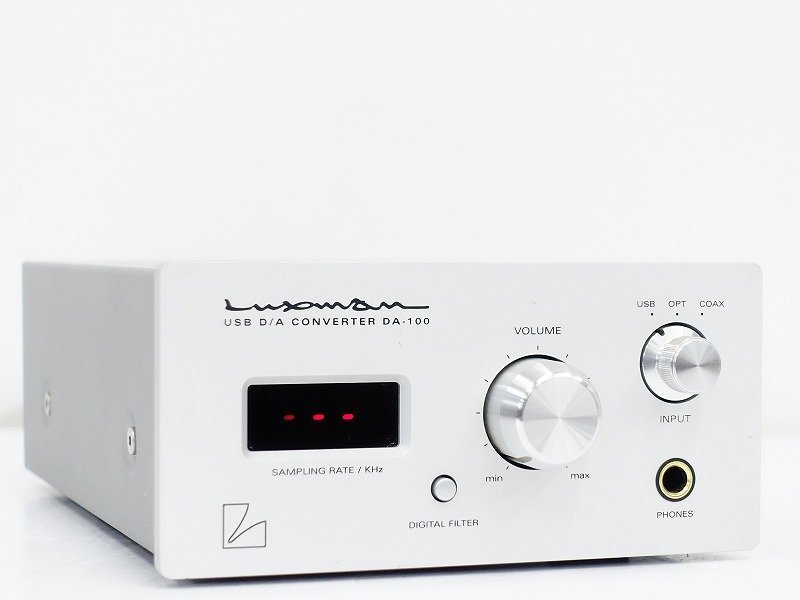 ヤフオク! - □□LUXMAN DA-100 USB D/Aコンバーター...