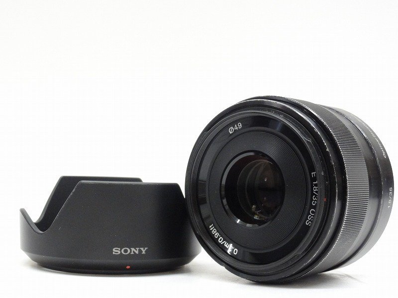 ○○SONY SEL35F18 E 35mm F1.8 OSS カメラレンズ 広角 単焦点 E