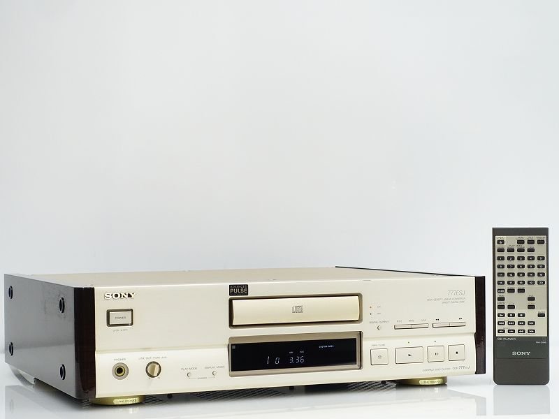 □□SONY CDP-777ESJ CDプレーヤー ソニー□□012062002□□ □□SONY CDP-777ESJ CDプレーヤー ソニー□□012062002□□