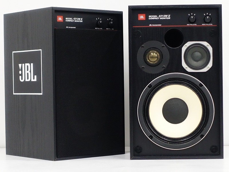 早い者勝ち サンフラワーJBL スピーカー 4312M II BK ペア