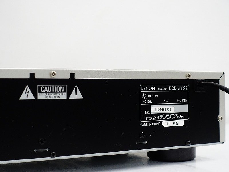 □□DENON DCD-755SE CDプレーヤー デノン□□012560012