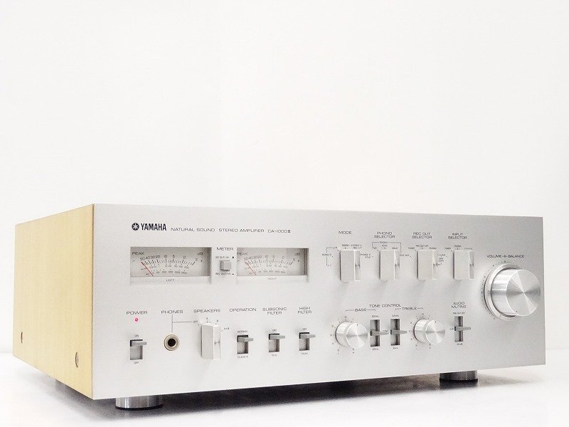 新作大人気】 プリメインアンプ yamaha CA-1000Ⅲ ヤマハ 動作品 名機