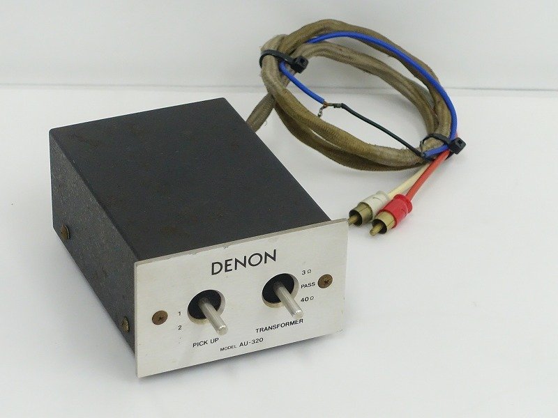 □□DENON AU-320 MC昇圧トランス デノン□□012360029□□ | www