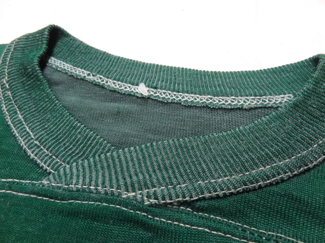 ビンテージ 無地 レーヨン ナイロン コットン フットボール Tシャツ