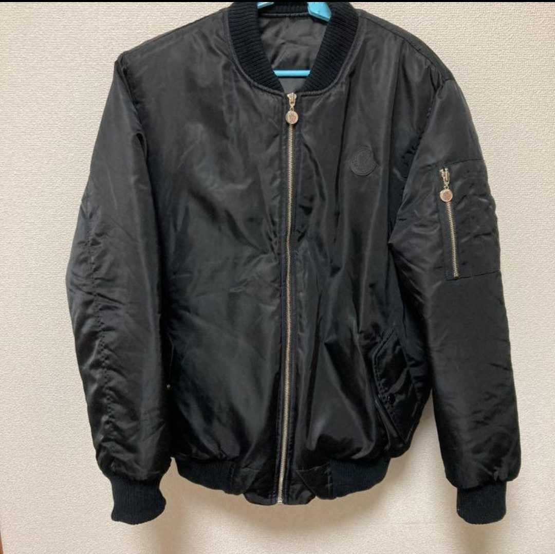 MONCLERフライトジャッケット 黒 | smsgolubovci.me