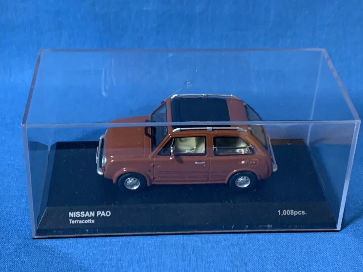 1/43 京商 日産特注 日産 NISSAN パオ PAO キャンバストップ 1/43 京商 日産特注 日産 NISSAN パオ PAO キャンバストップ