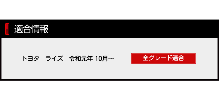 トヨタ ライズ 専用メッキパーツ フォグリング・デイライトカバーガーニッシュセット 4PCS アクセサリー ドレスアップ_画像2