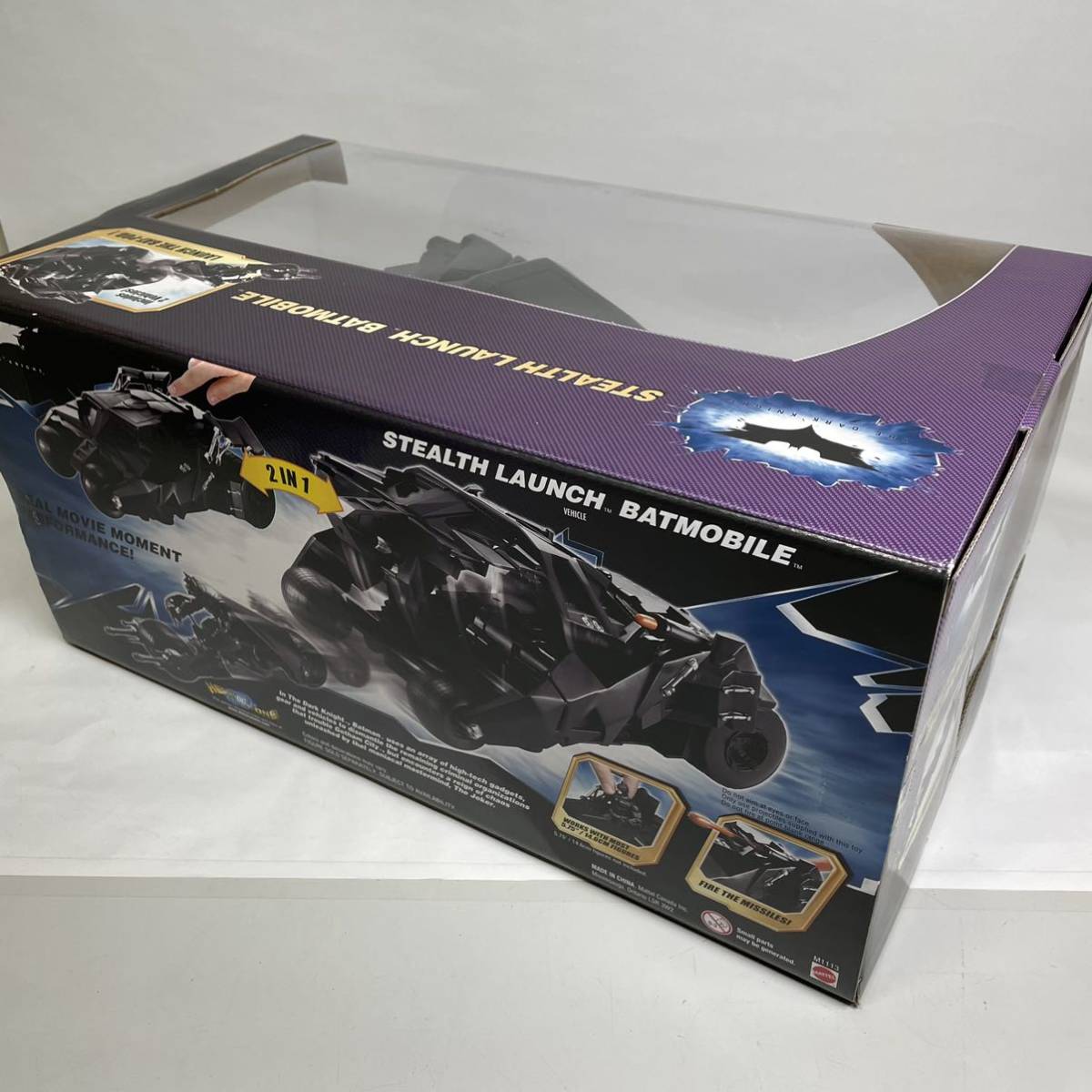 未開封 STEALTH LAUNCH BATMOBILE バットモービル ダークナイト