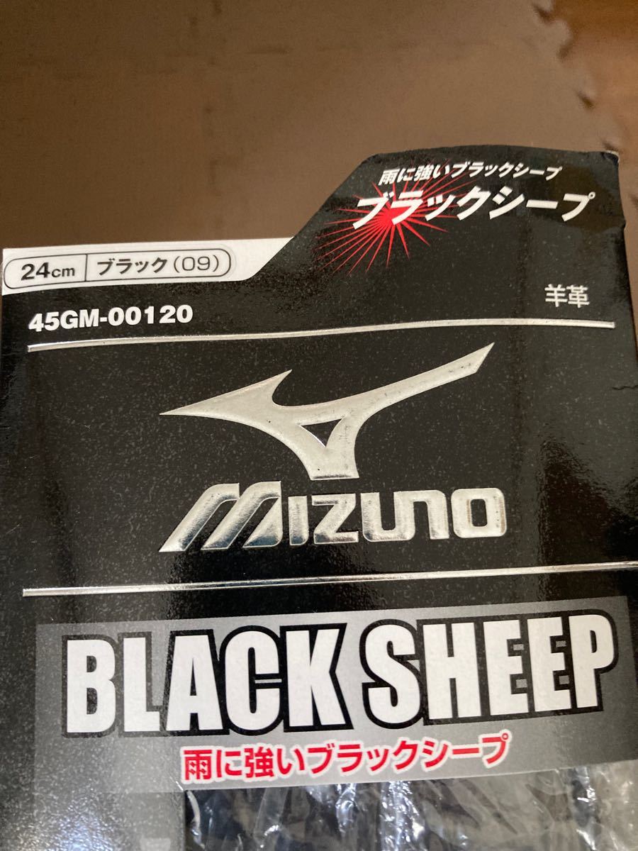 MIZUNO ミズノ　ブラックシープ　羊皮　ゴルフグローブ