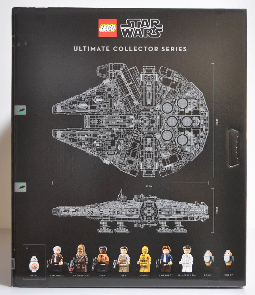 レゴ LEGO ミレニアム・ファルコン 75192 スター・ウォーズ UCS 未開封 国内正規品_画像5