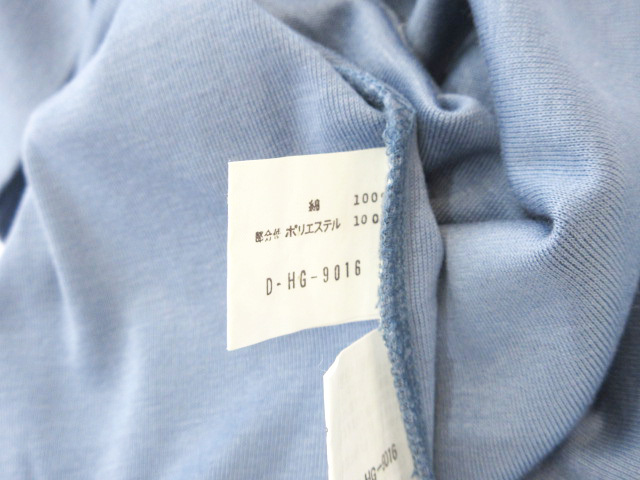ディフュージョンバイミモモーダ DIFFUSION by MIMO MODA Tシャツ クルーネック リボン 半袖 ブルー系 40 レディース_画像6