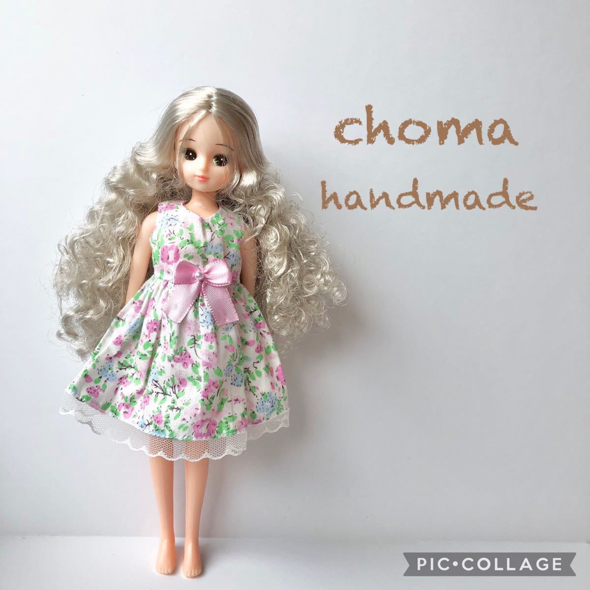 Paypayフリマ リカちゃん 服 ワンピース 花柄 Paypayフリマ リカちゃん 服 ワンピース 花柄