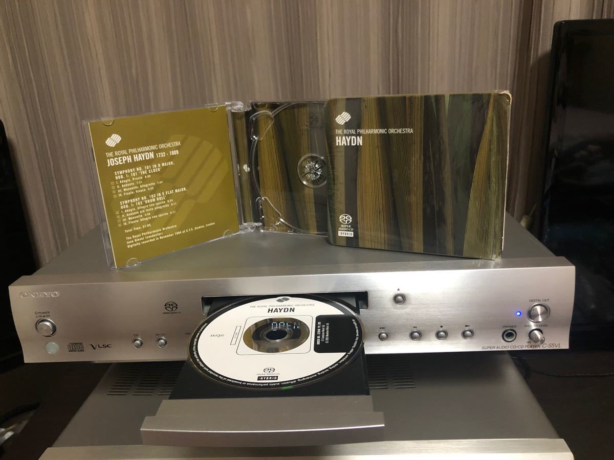 完動品】極上美品ONKYO C-S5VL(S) SACDプレーヤー純正リモコン 完動品】極上美品ONKYO C-S5VL(S) SACDプレーヤー純正リモコン