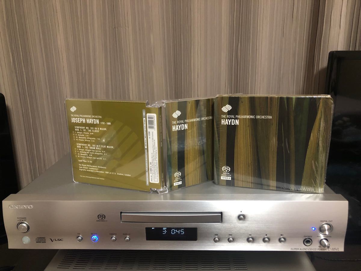 完動品】極上美品ONKYO C-S5VL(S) SACDプレーヤー純正リモコン 完動品】極上美品ONKYO C-S5VL(S) SACDプレーヤー純正リモコン