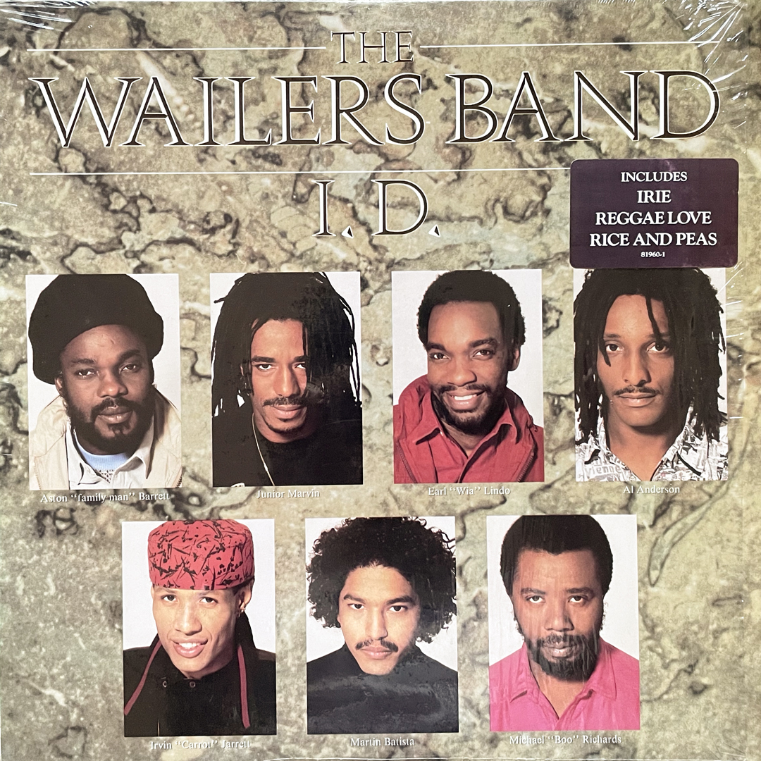 The Wailers Band - I.D. Reggae Bob Marley LP レコード_画像1