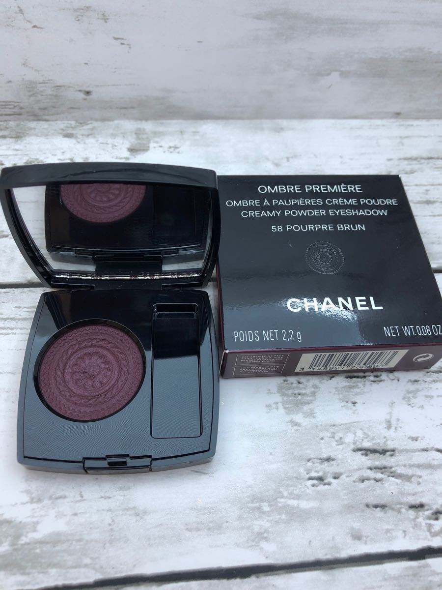 Chanel Ombre Premiere Creamy Powder Eyeshadow - 58 Pourpre Brun 2.2g/0.08oz