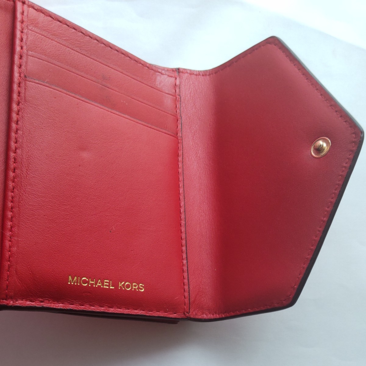 マイケルコース 財布 三つ折り財布 MICHAEL KORS   BLAKELY ブレイクリー スモール カード ウォレット 牛革