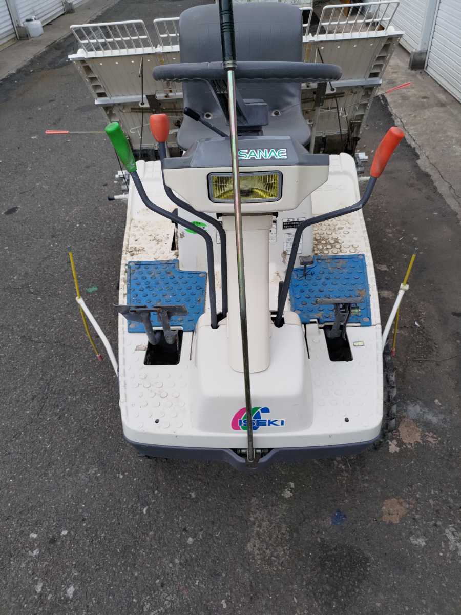 大阪府八尾市 直接引取限定 イセキ 4条植え 田植え機 PM40-DCW 大阪府八尾市 直接引取限定 イセキ 4条植え 田植え機 PM40-DCW