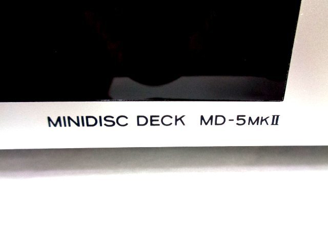■　TEAC ティアック　業務用　録音　再生　MDデッキ　MDレコーダー　MD-5 MKⅡ / MD-5 MK2 元箱付　■　③_画像3