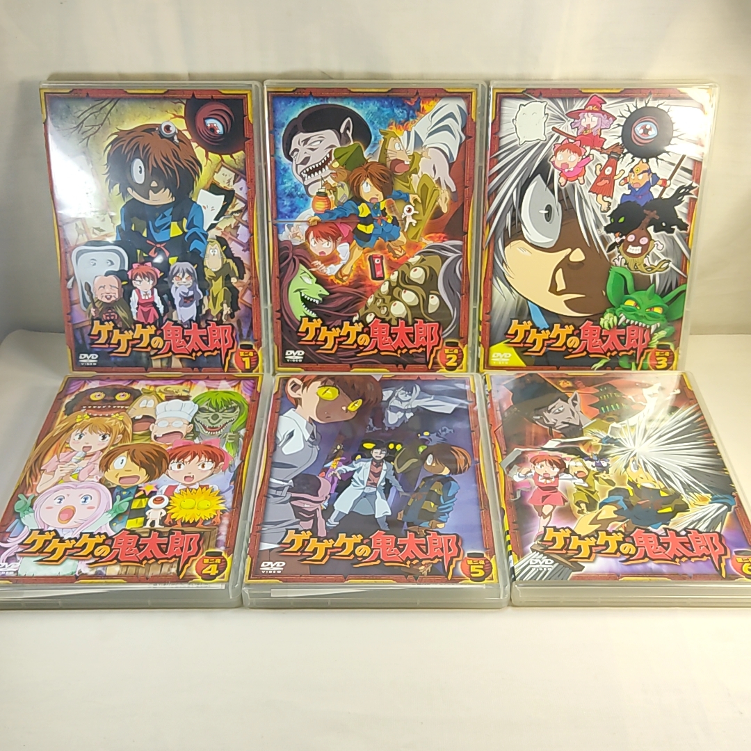 限定特価】 DVD ゲゲゲの鬼太郎00's 全17巻セット 一夜可 1~17 第二夜