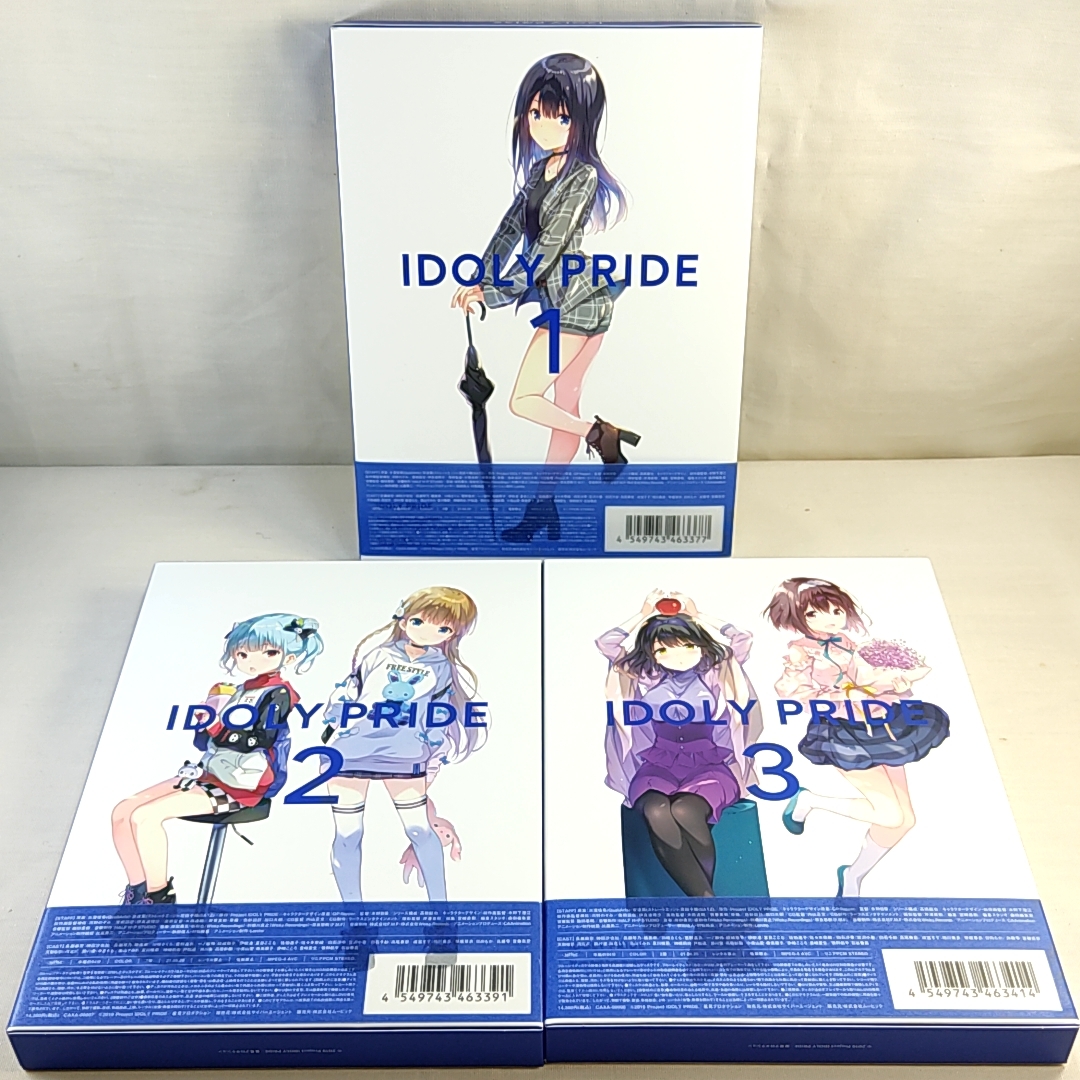 初回版　美品　IDOLY PRIDE 1~3(完全生産限定)(Blu-ray Disc)　[全3巻セット]_画像4